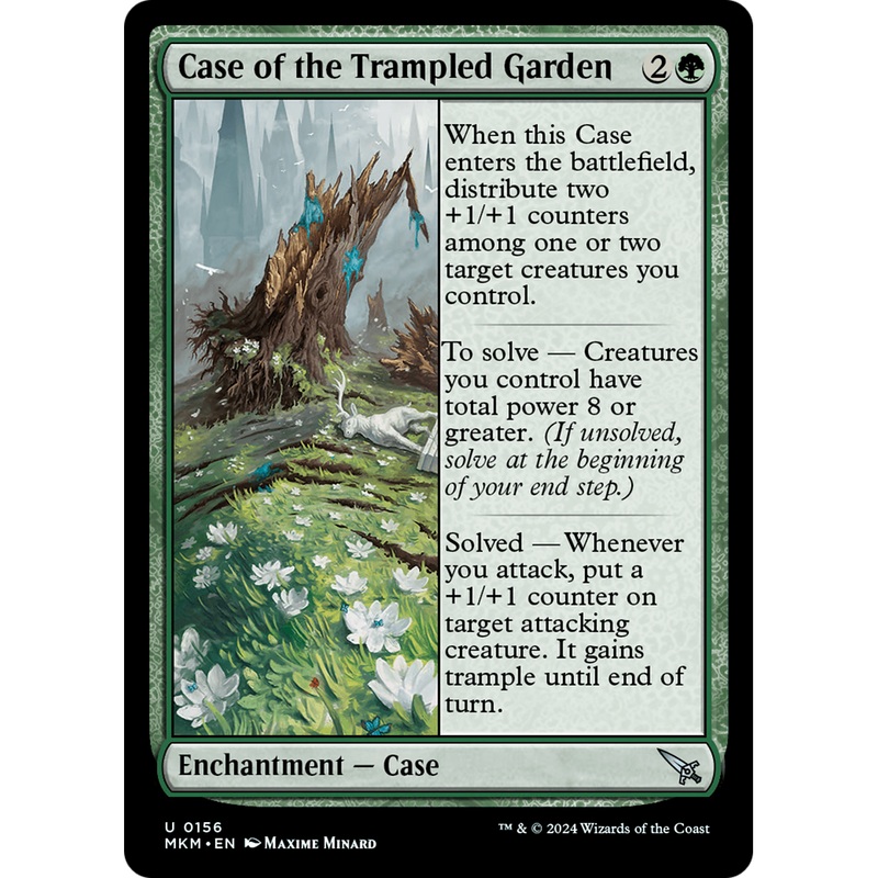 Case of the Trampled Garden (MKM-156) - Murders at Karlov Manor Foil