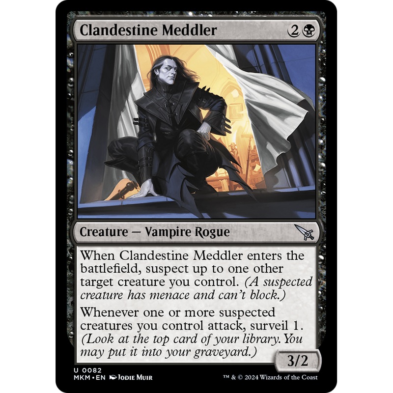 Clandestine Meddler (MKM-82) - Murders at Karlov Manor
