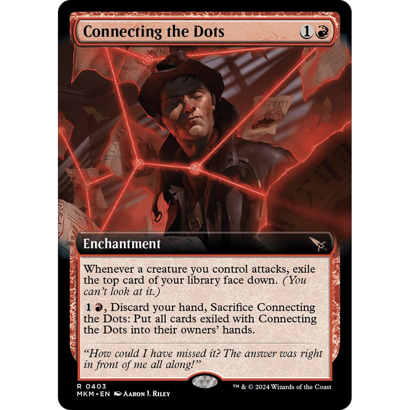Connecting the Dots (MKM-403) - Murders at Karlov Manor: (Extended Art) Foil