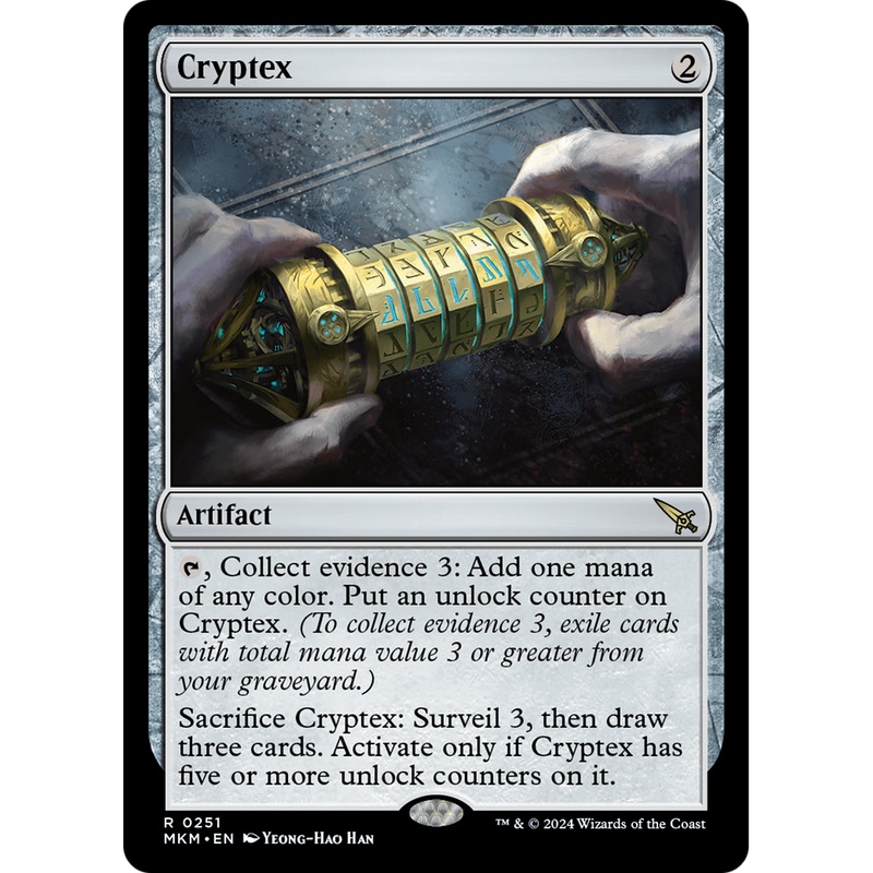 Cryptex (MKM-251) - Murders at Karlov Manor Foil