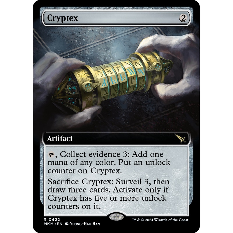 Cryptex (MKM-422) - Murders at Karlov Manor: (Extended Art) Foil