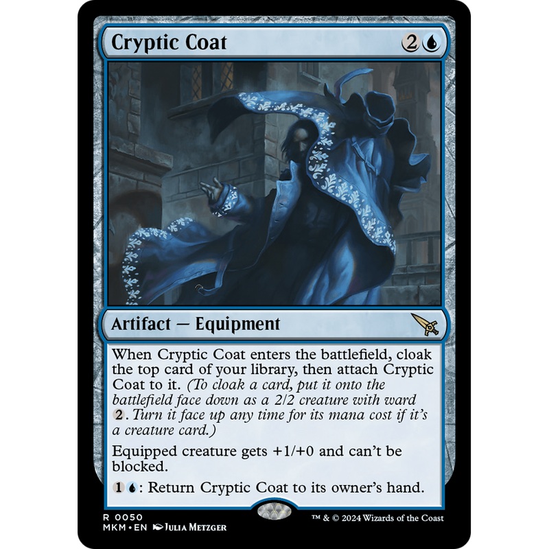 Cryptic Coat (MKM-050) - Murders at Karlov Manor Foil