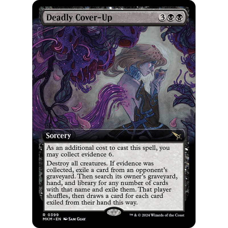 Deadly Cover-Up (MKM-399) - Murders at Karlov Manor: (Extended Art) Foil
