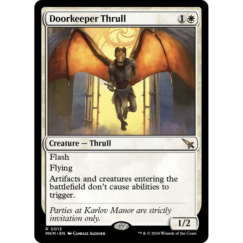 Doorkeeper Thrull (MKM-013) - Murders at Karlov Manor