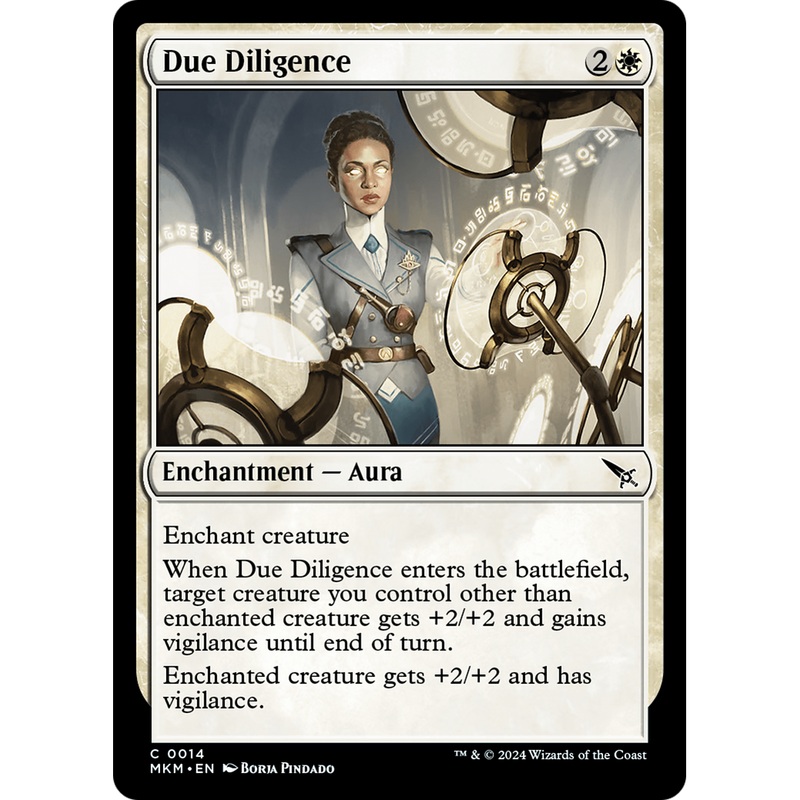 Due Diligence (MKM-014) - Murders at Karlov Manor Foil