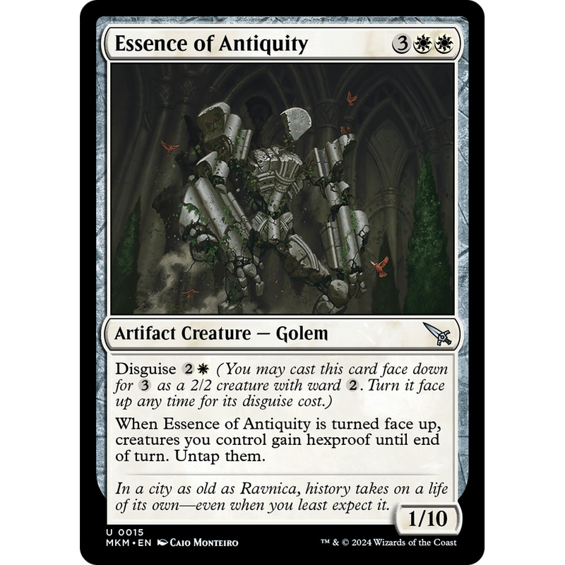 Essence of Antiquity (MKM-015) - Murders at Karlov Manor Foil