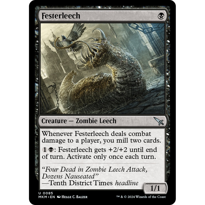 Festerleech (MKM-085) - Murders at Karlov Manor Foil