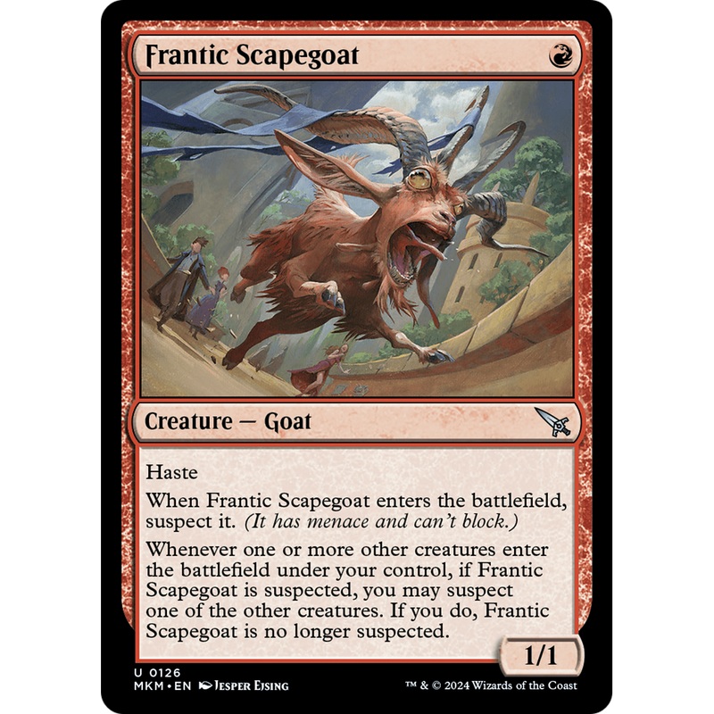 Frantic Scapegoat (MKM-126) - Murders at Karlov Manor