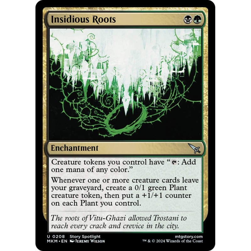 Insidious Roots (MKM-208) - Murders at Karlov Manor Foil