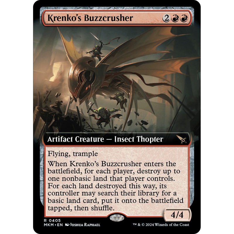 Krenko's Buzzcrusher (MKM-405) - Murders at Karlov Manor: (Extended Art)