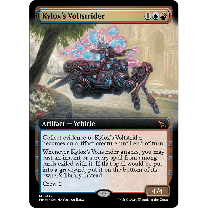 Kylox's Voltstrider (MKM-417) - Murders at Karlov Manor: (Extended Art) Foil