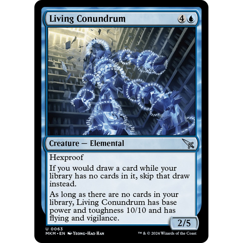 Living Conundrum (MKM-063) - Murders at Karlov Manor