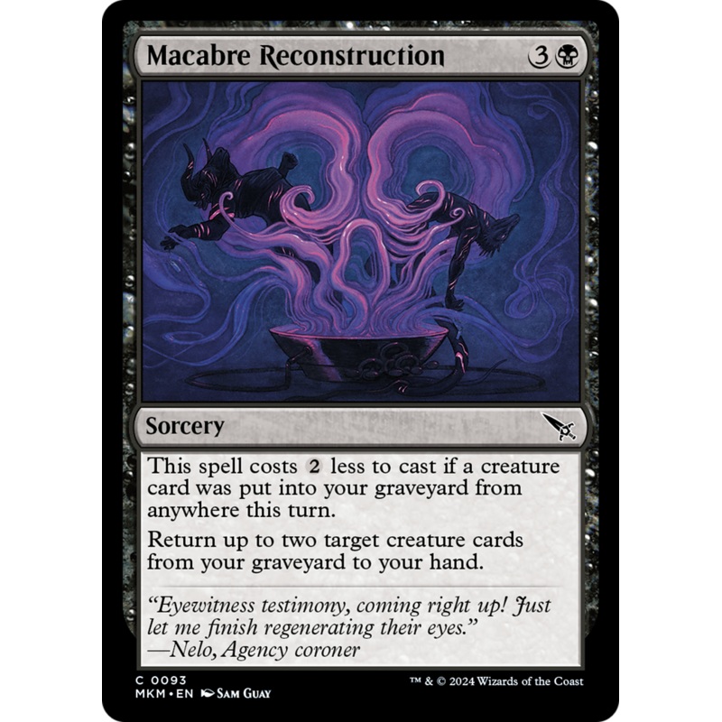 Macabre Reconstruction (MKM-093) - Murders at Karlov Manor Foil