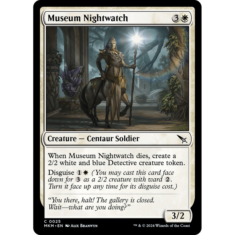 Museum Nightwatch (MKM-025) - Murders at Karlov Manor Foil