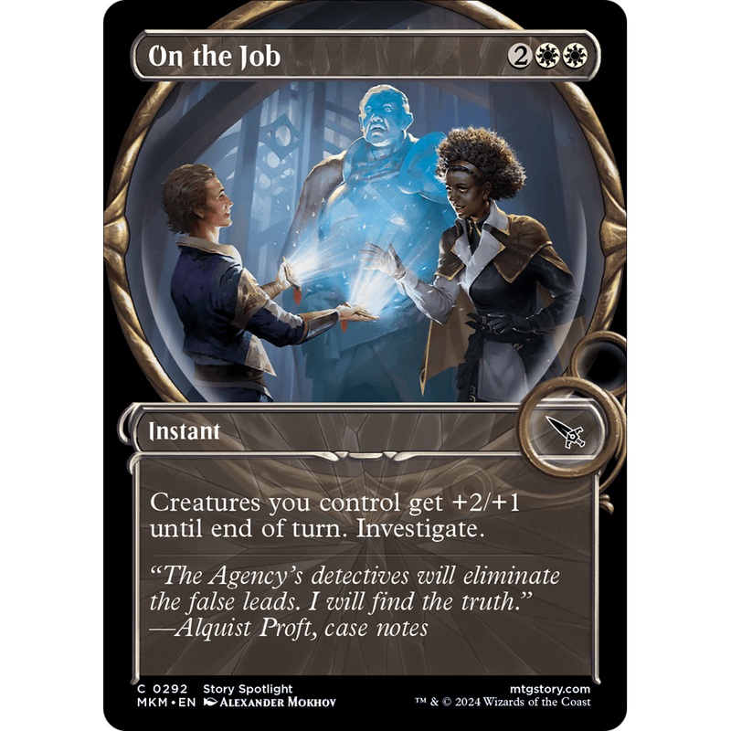 On the Job (MKM-292) - Murders at Karlov Manor: (Showcase) Foil