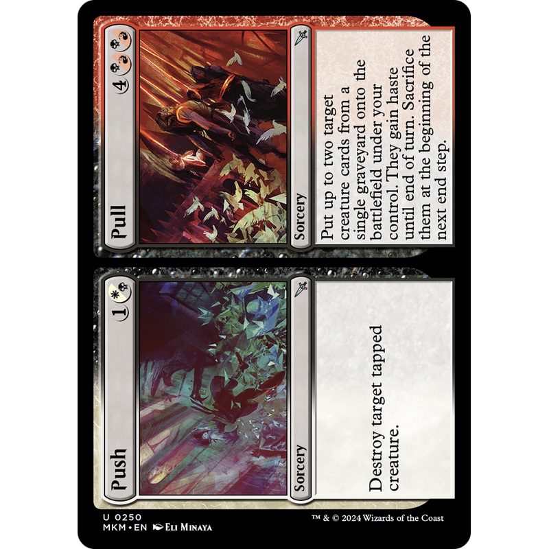Push // Pull (MKM-250) - Murders at Karlov Manor Foil