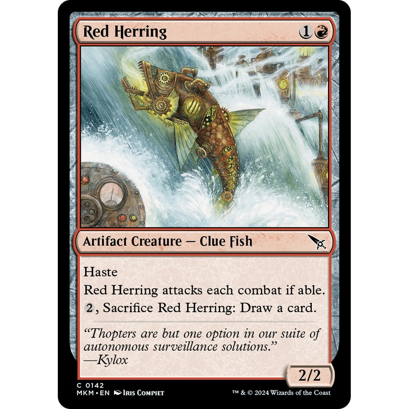 Red Herring (MKM-142) - Murders at Karlov Manor Foil