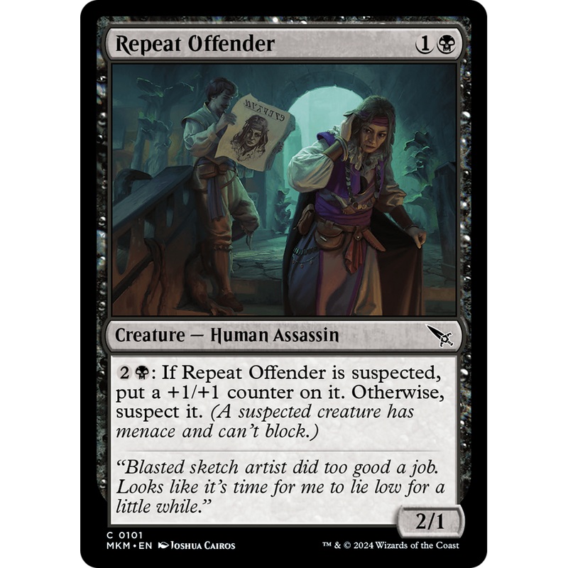 Repeat Offender (MKM-101) - Murders at Karlov Manor Foil