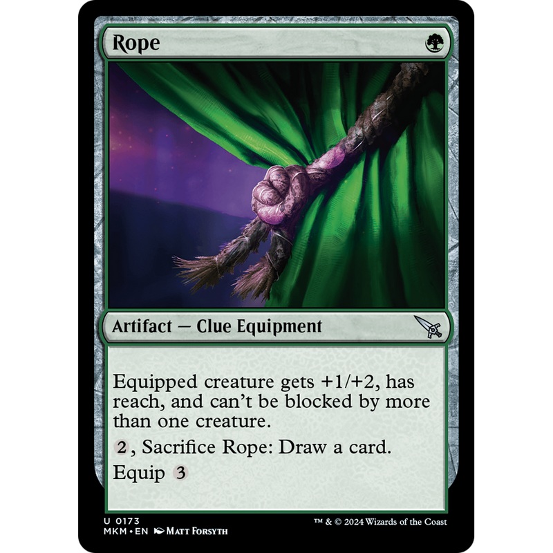 Rope (MKM-173) - Murders at Karlov Manor Foil