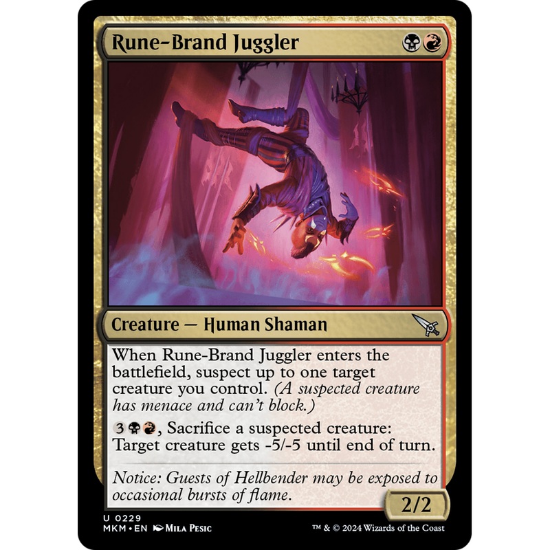Rune-Brand Juggler (MKM-229) - Murders at Karlov Manor