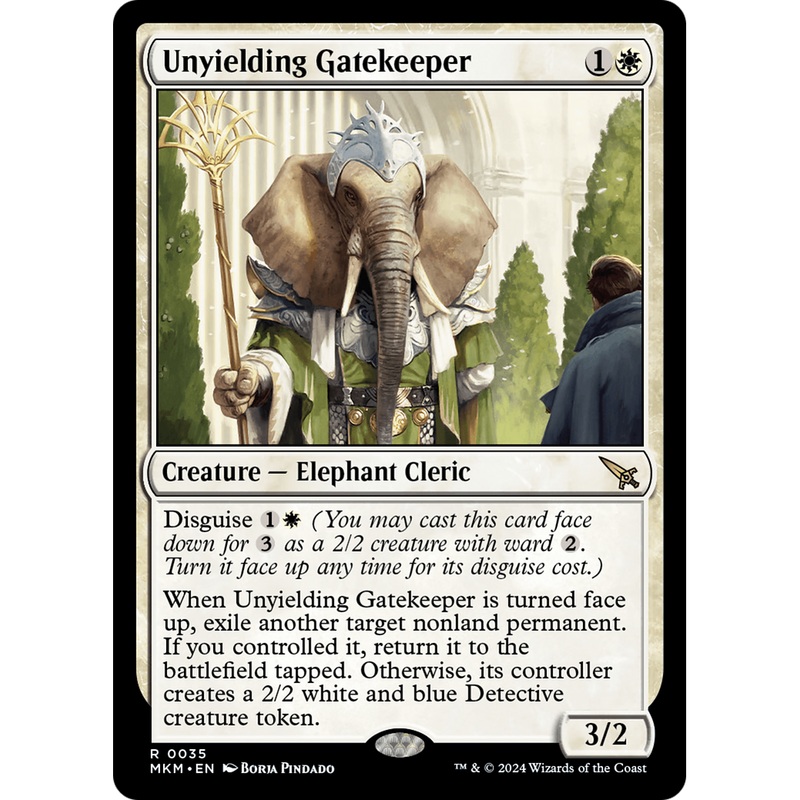 Unyielding Gatekeeper (MKM-035) - Murders at Karlov Manor