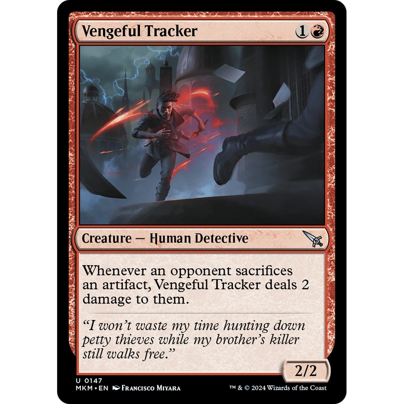 Vengeful Tracker (MKM-147) - Murders at Karlov Manor