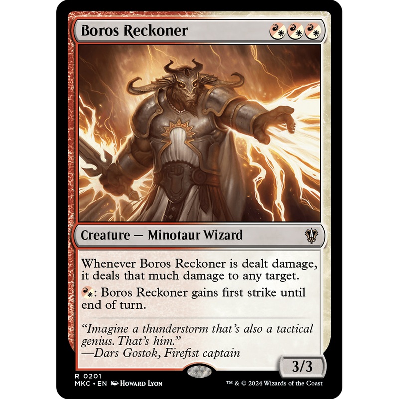 Boros Reckoner (MKC-201) - Murders at Karlov Manor Commander