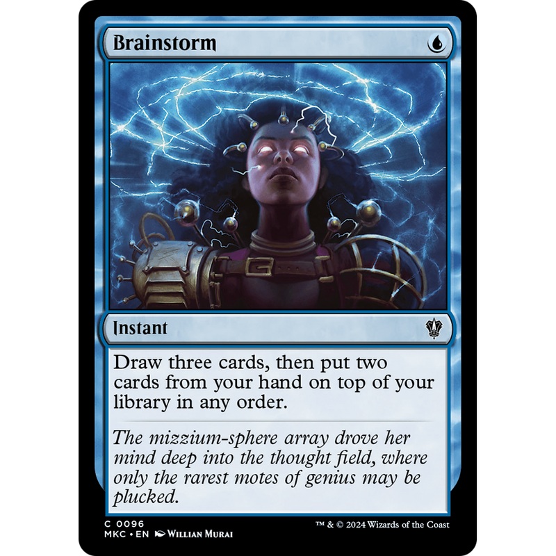 Brainstorm (MKC-096) - Murders at Karlov Manor Commander