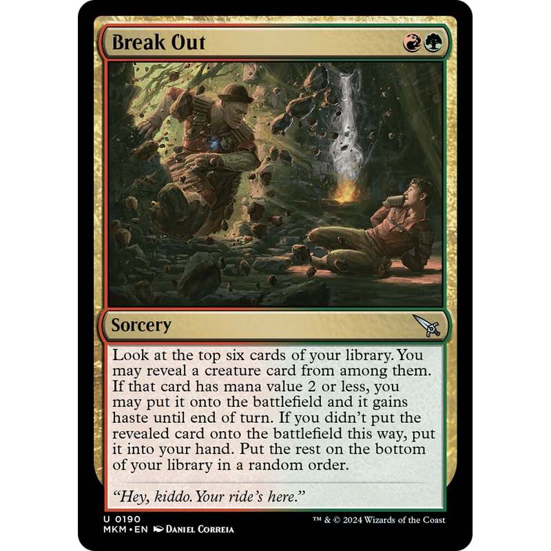 Break Out (MKM-190) - Murders at Karlov Manor Foil