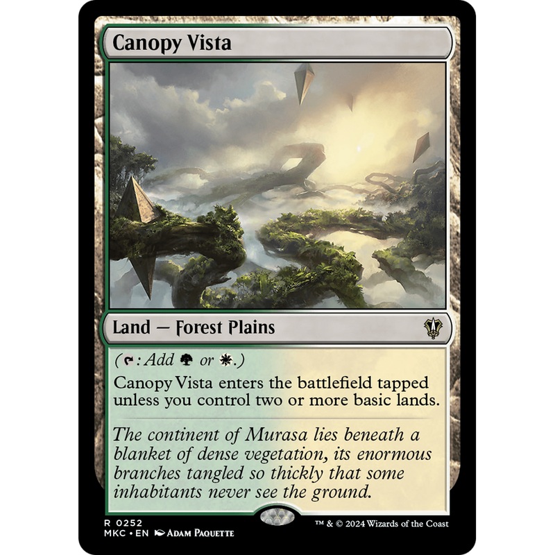 Canopy Vista (MKC-252) - Murders at Karlov Manor Commander