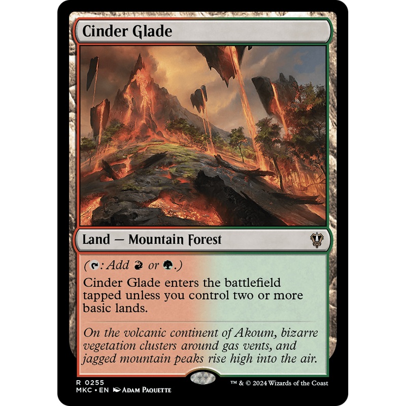 Cinder Glade (MKC-255) - Murders at Karlov Manor Commander
