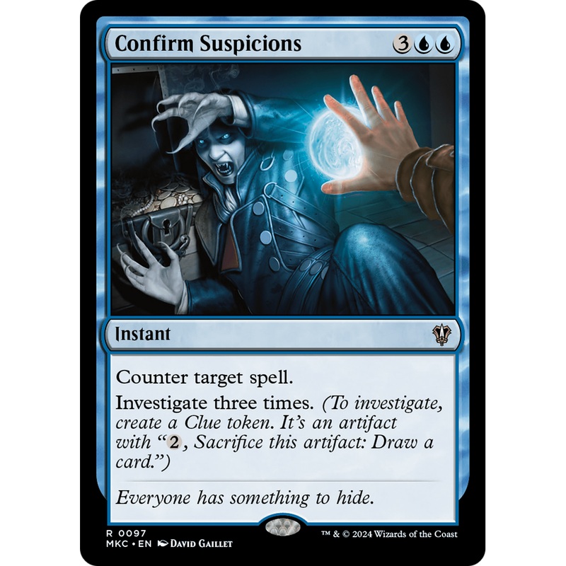 Confirm Suspicions (MKC-097) - Murders at Karlov Manor Commander