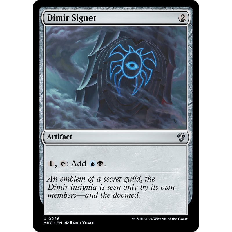 Dimir Signet (MKC-226) - Murders at Karlov Manor Commander