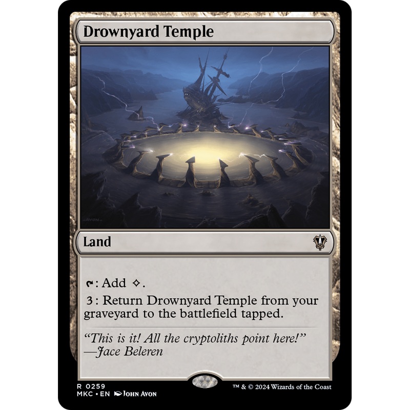 Drownyard Temple (MKC-259) - Murders at Karlov Manor Commander