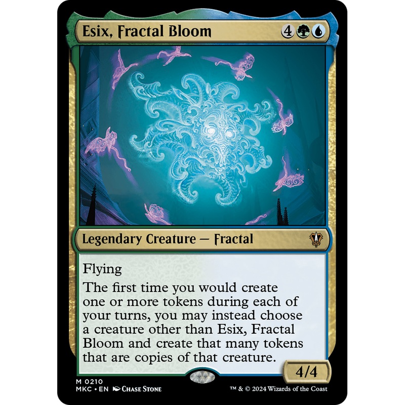 Esix, Fractal Bloom (MKC-210) - Murders at Karlov Manor Commander