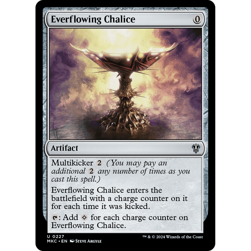 Everflowing Chalice (MKC-227) - Murders at Karlov Manor Commander