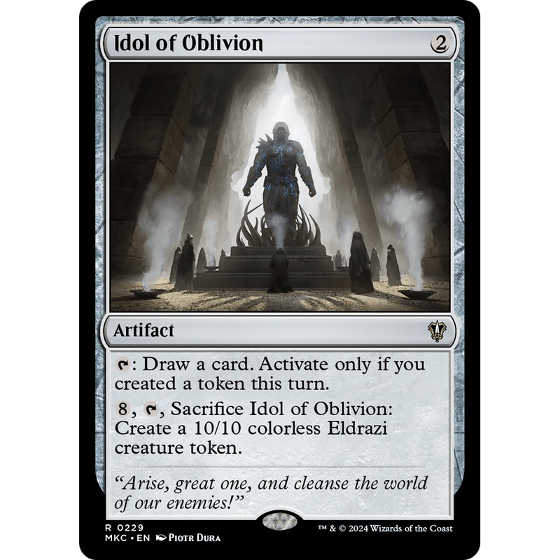 Idol of Oblivion (MKC-229) - Murders at Karlov Manor Commander