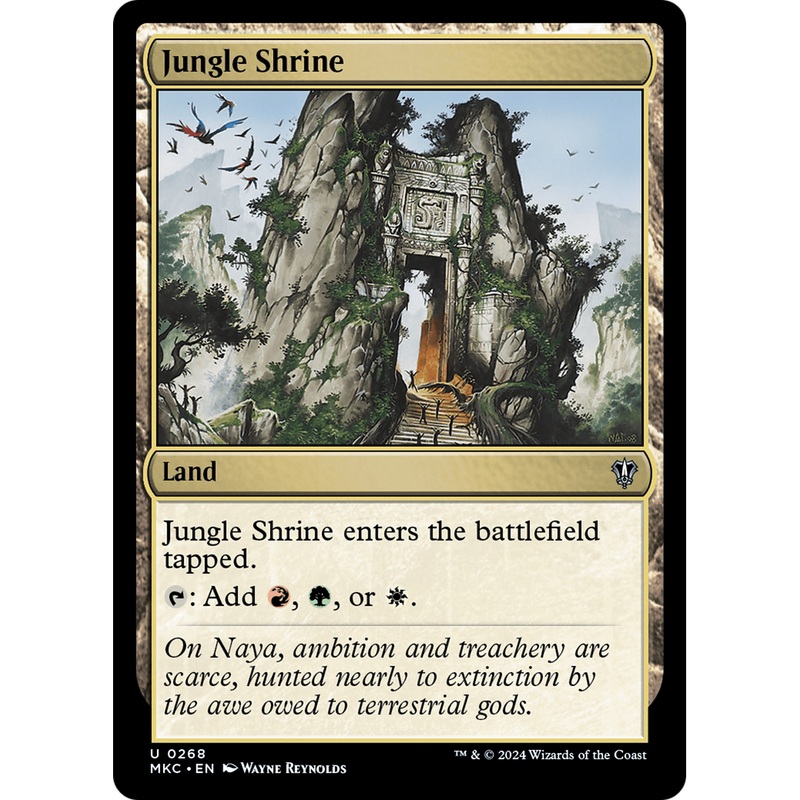 Jungle Shrine (MKC-268) - Murders at Karlov Manor Commander