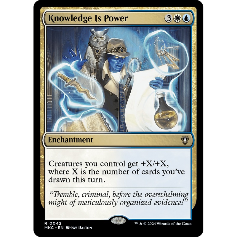 Knowledge Is Power (MKC-042) - Murders at Karlov Manor Commander