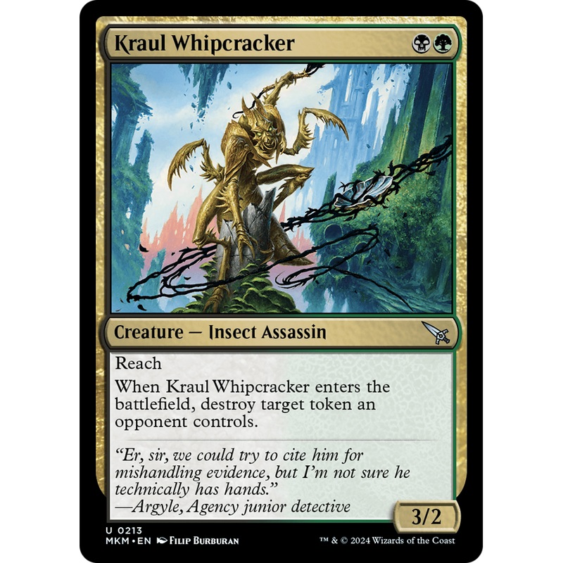Kraul Whipcracker (MKM-213) - Murders at Karlov Manor Foil