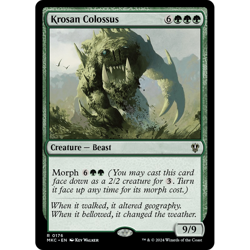 Krosan Colossus (MKC-176) - Murders at Karlov Manor Commander