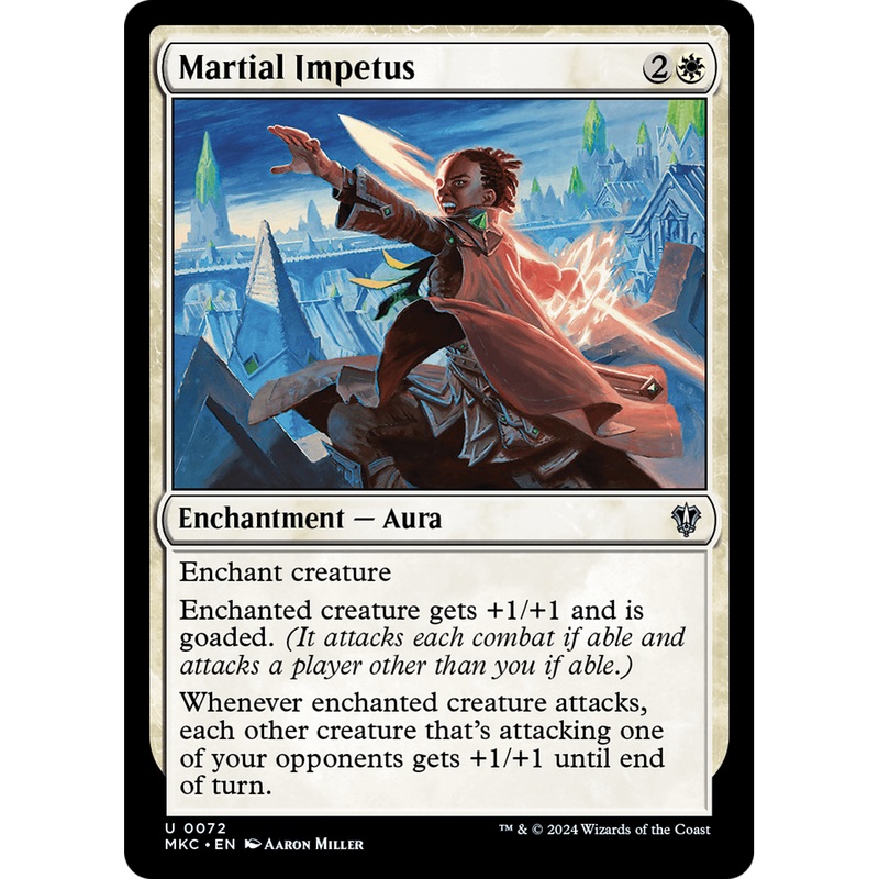 Martial Impetus (MKC-072) - Murders at Karlov Manor Commander