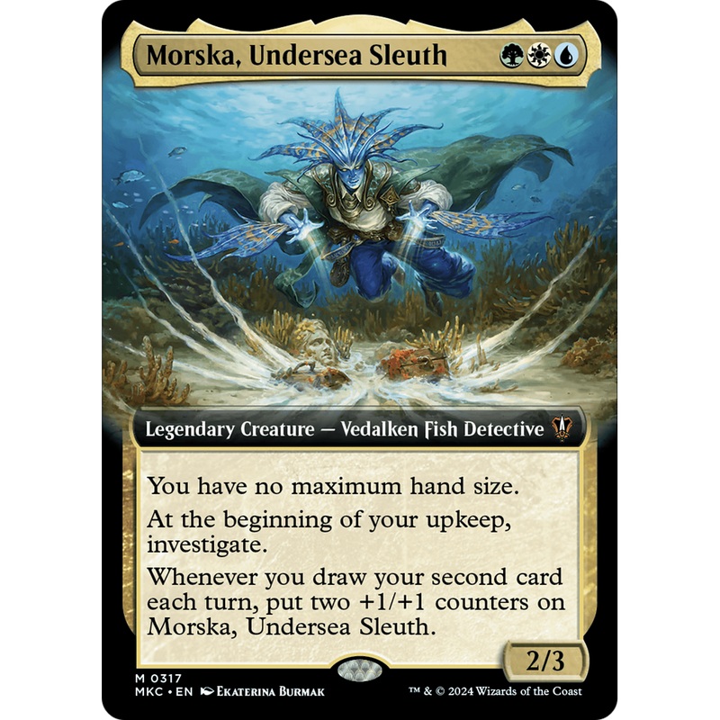 Morska, Undersea Sleuth (MKC-317) - Murders at Karlov Manor Commander: (Extended Art)