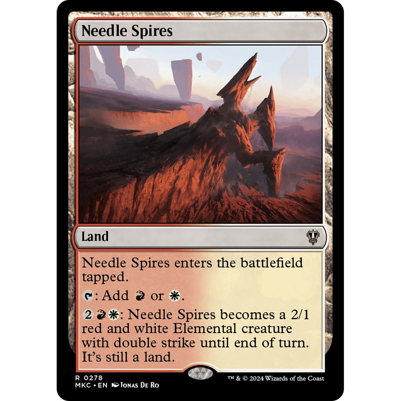 Needle Spires (MKC-278) - Murders at Karlov Manor Commander