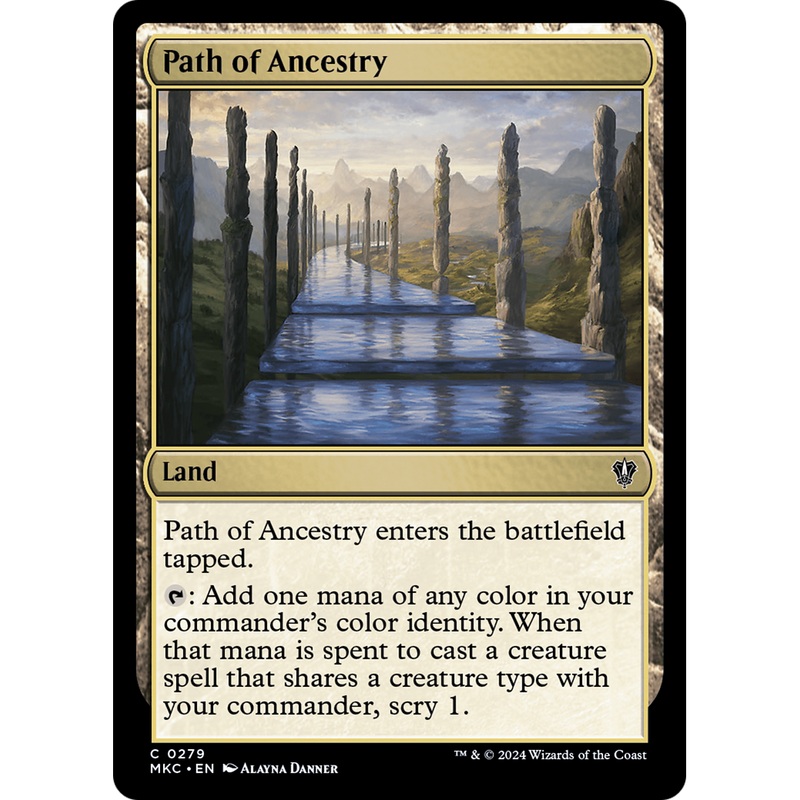 Path of Ancestry (MKC-279) - Murders at Karlov Manor Commander