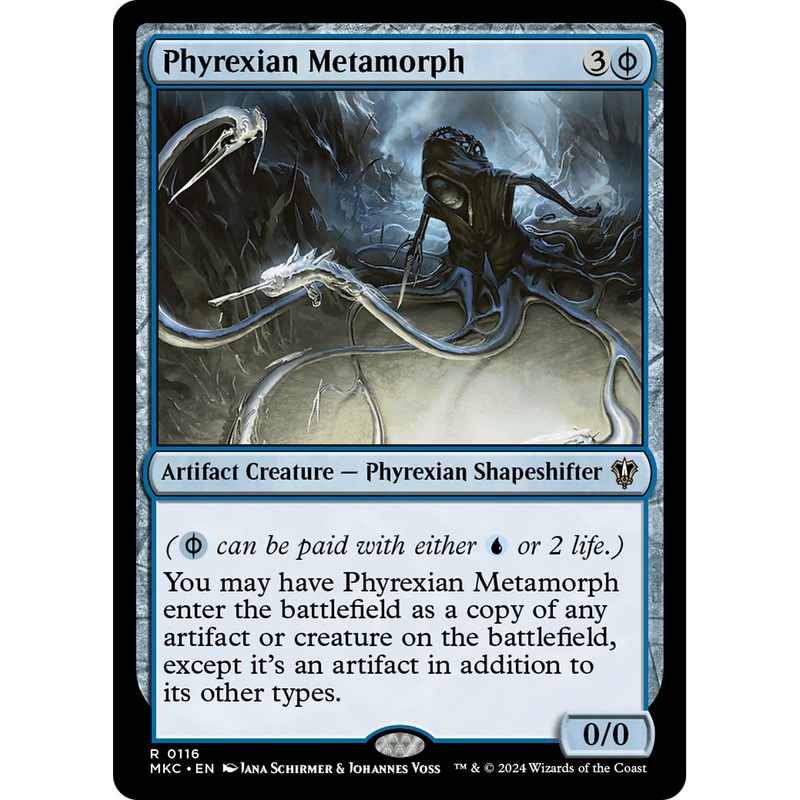 Phyrexian Metamorph (MKC-116) - Murders at Karlov Manor Commander