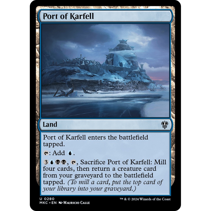 Port of Karfell (MKC-280) - Murders at Karlov Manor Commander