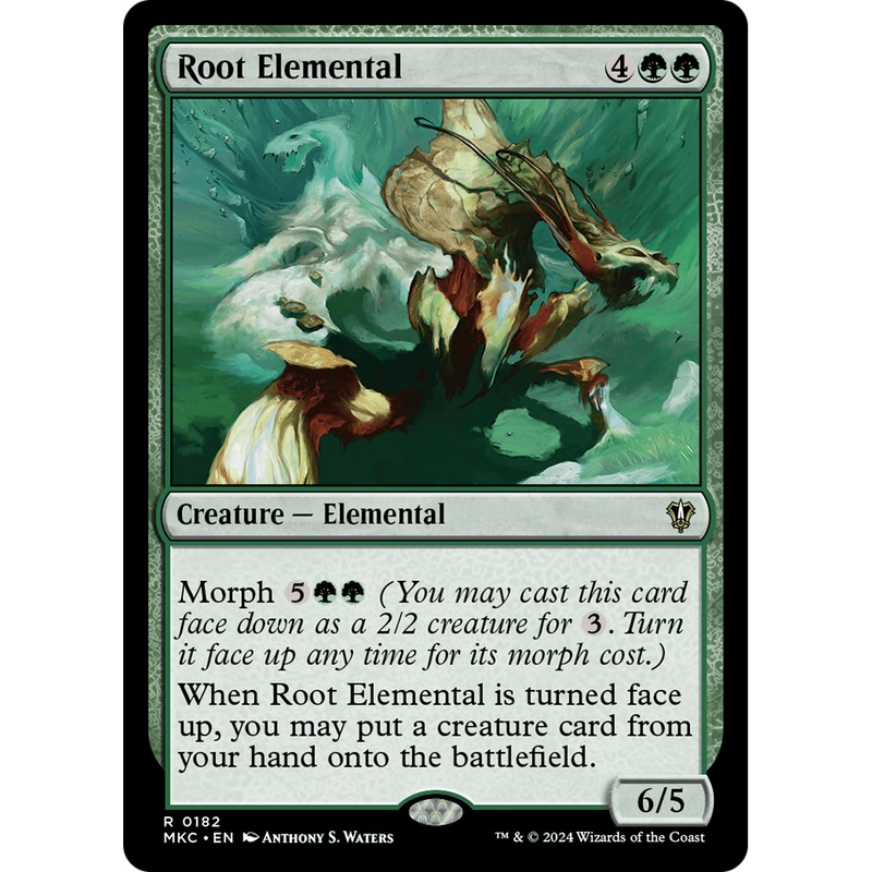 Root Elemental (MKC-182) - Murders at Karlov Manor Commander