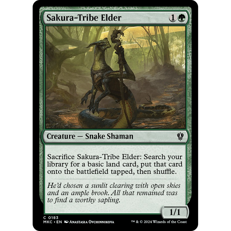 Sakura-Tribe Elder (MKC-183) - Murders at Karlov Manor Commander