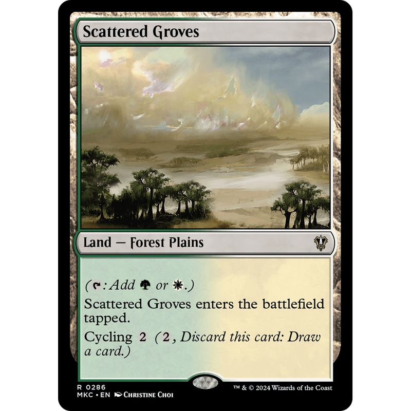 Scattered Groves (MKC-286) - Murders at Karlov Manor Commander